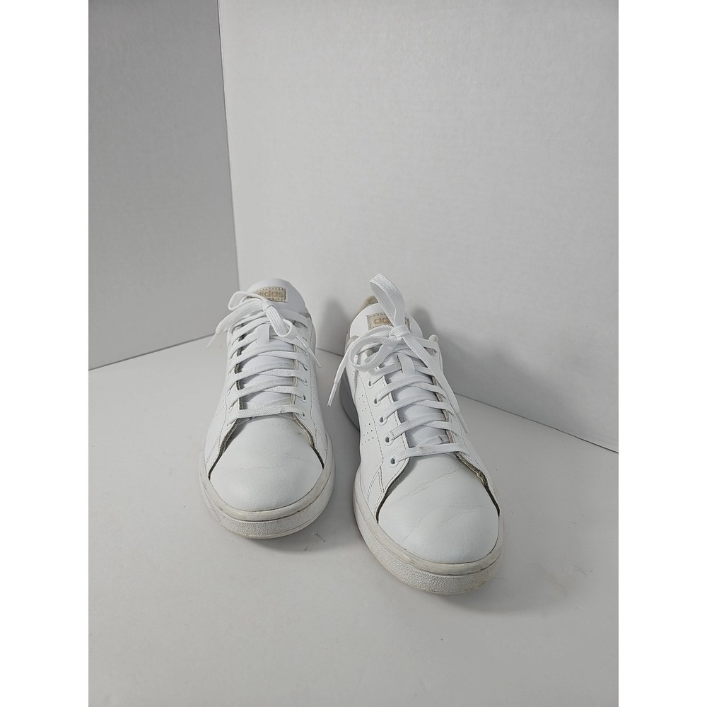 adidas Women's Advantage Sneaker 9.5‎ White Copper Metallic - Picture 2 of 16